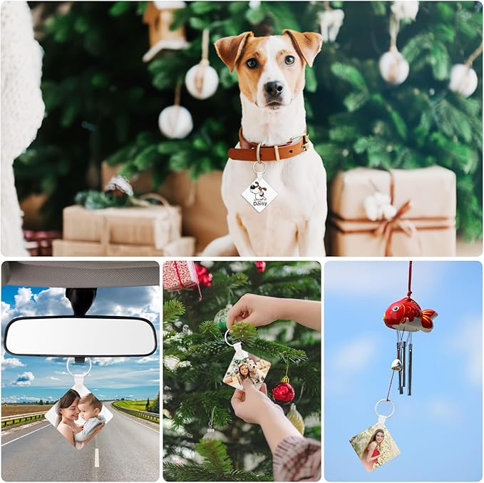 Custom Keychain/Tag (2 sided) – Take Them With You, Always!